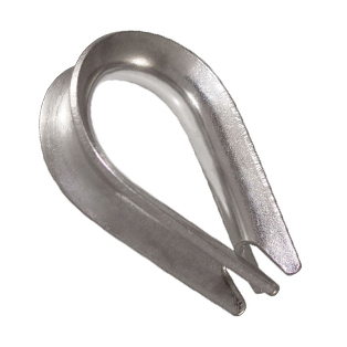 Heavy-Duty 316 SS Wire Rope Thimbles